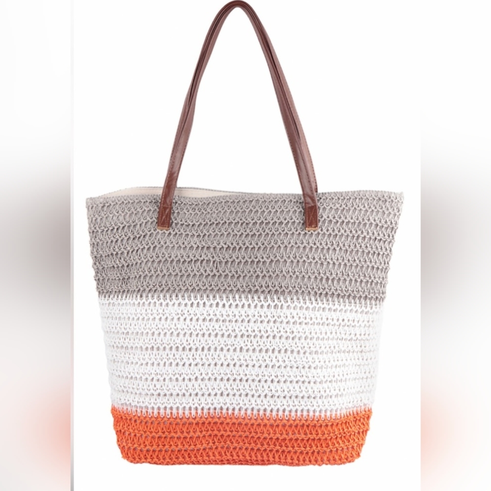 Last One in this Color! Crochet Shopper/Beach Tote